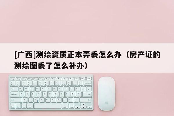 [广西]测绘资质正本弄丢怎么办（房产证的测绘图丢了怎么补办）