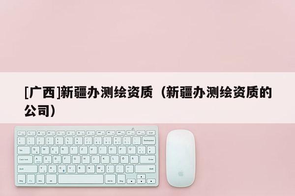 [广西]新疆办测绘资质（新疆办测绘资质的公司）