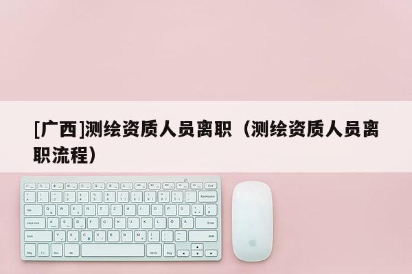 [广西]测绘资质人员离职（测绘资质人员离职流程）