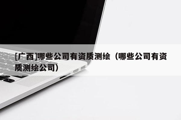[广西]哪些公司有资质测绘（哪些公司有资质测绘公司）