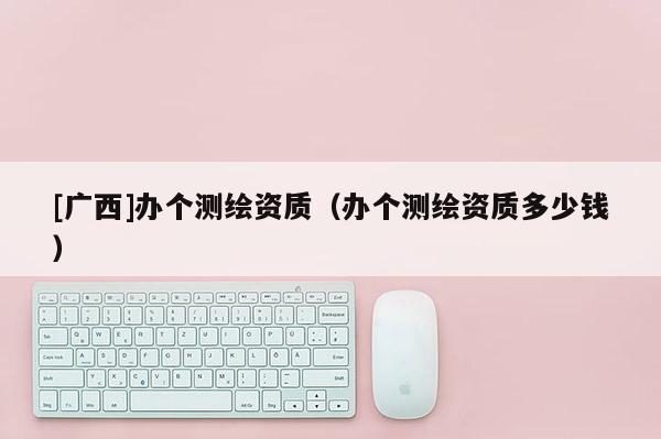 [广西]办个测绘资质（办个测绘资质多少钱）