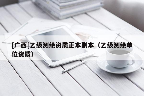 [广西]乙级测绘资质正本副本（乙级测绘单位资质）