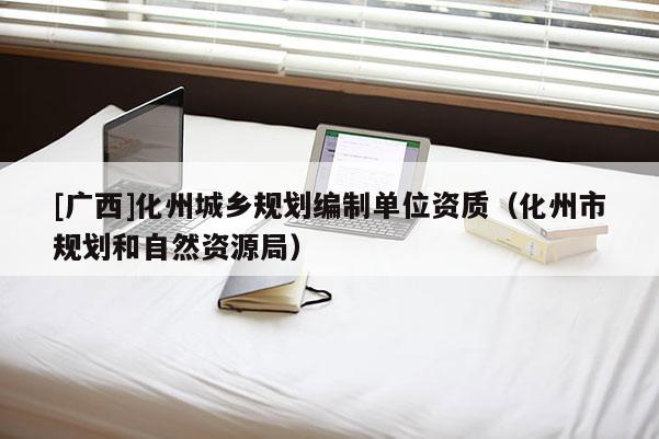 [广西]化州城乡规划编制单位资质（化州市规划和自然资源局）