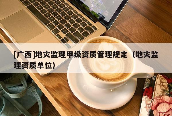 [广西]地灾监理甲级资质管理规定（地灾监理资质单位）