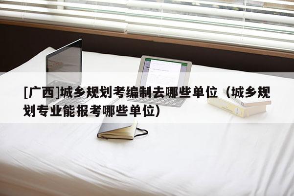 [广西]城乡规划考编制去哪些单位（城乡规划专业能报考哪些单位）
