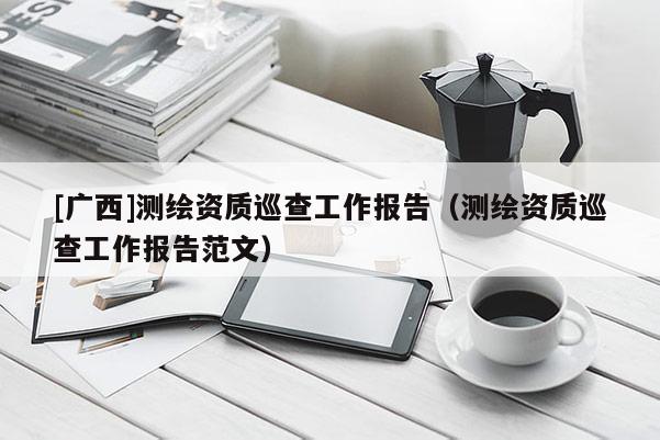 [广西]测绘资质巡查工作报告（测绘资质巡查工作报告范文）