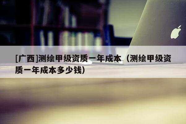 [广西]测绘甲级资质一年成本（测绘甲级资质一年成本多少钱）