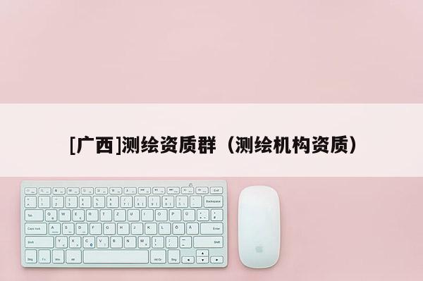 [广西]测绘资质群（测绘机构资质）