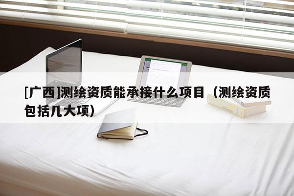 [广西]测绘资质能承接什么项目（测绘资质包括几大项）