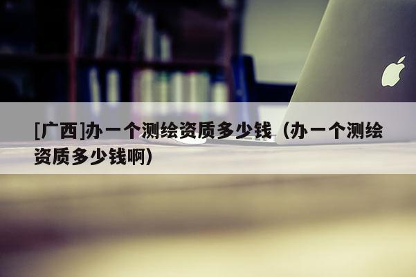 [广西]办一个测绘资质多少钱（办一个测绘资质多少钱啊）