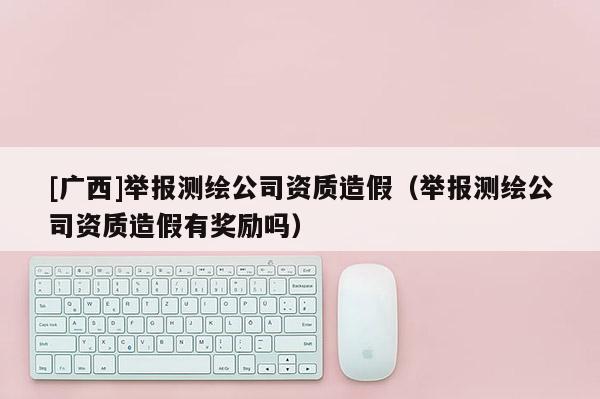 [广西]举报测绘公司资质造假（举报测绘公司资质造假有奖励吗）