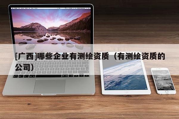 [广西]哪些企业有测绘资质（有测绘资质的公司）